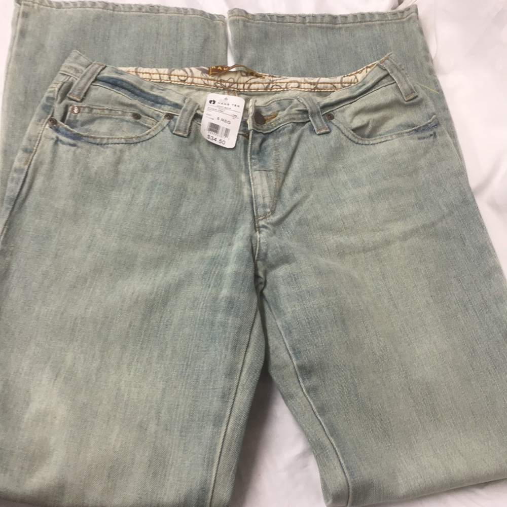 Hang ten faded jeans new ladies sz 5
